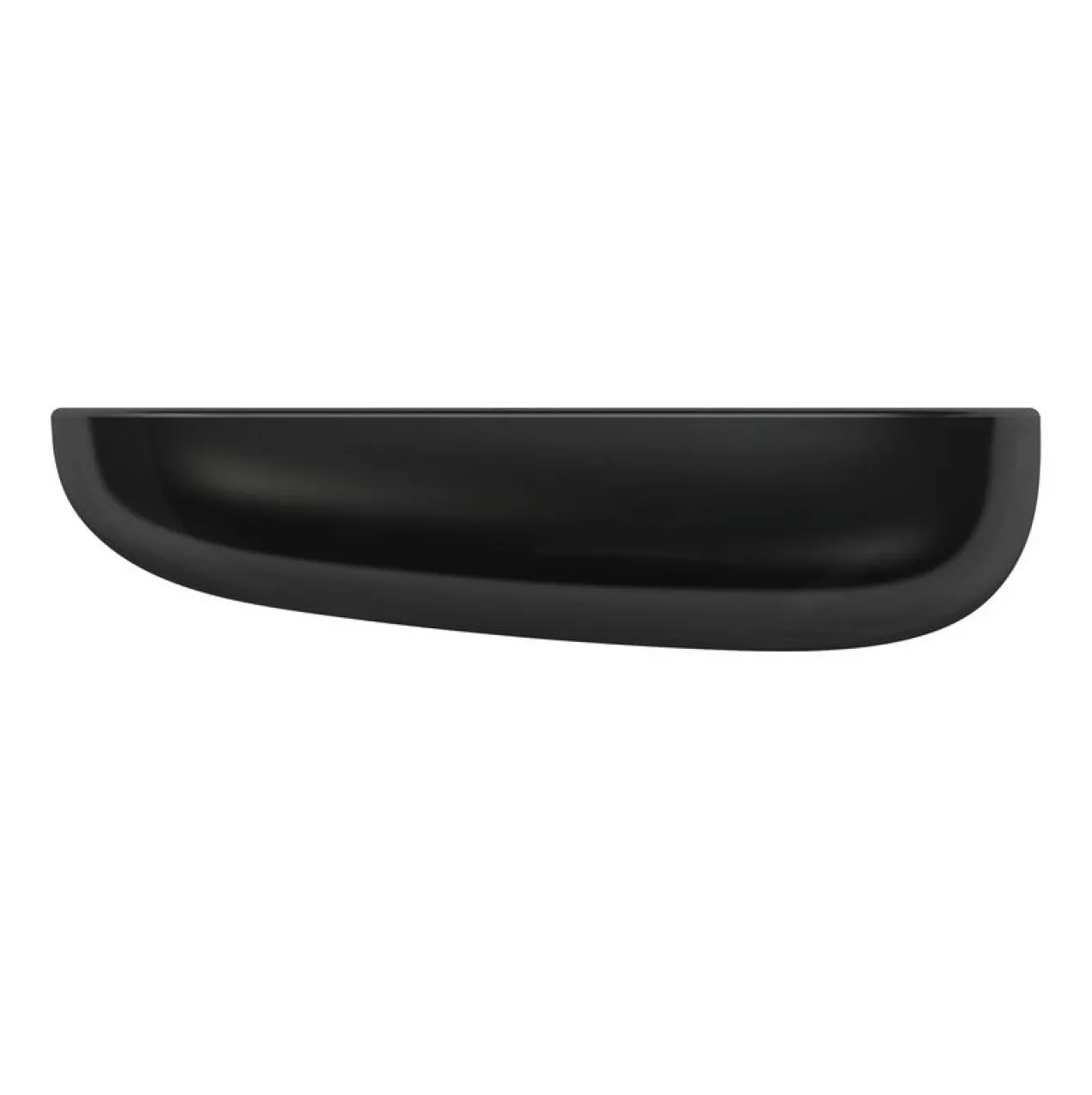 Wandplank Corniche M zwart