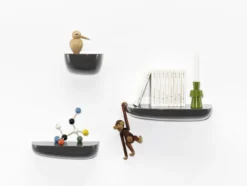 Wandplank Corniche M zwart