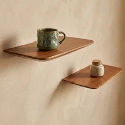 Wandplank Craftsman 25cm - set van 2 - ACCM62C