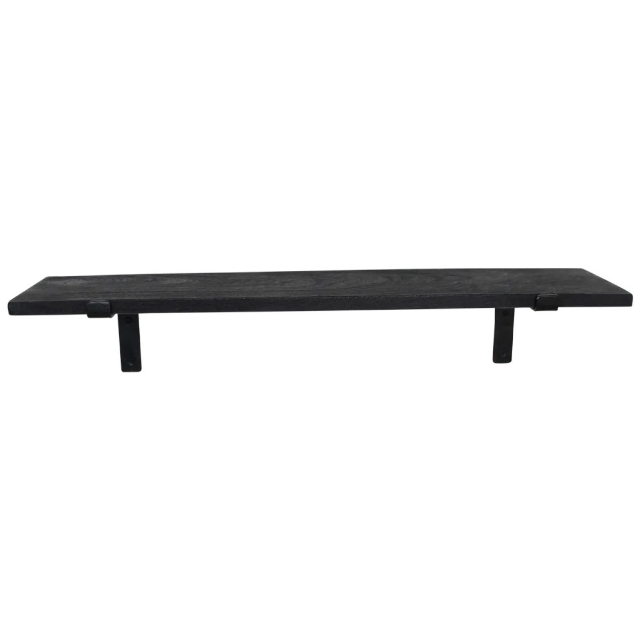 Wandplank Factory zwart set van 2 - ACFW67