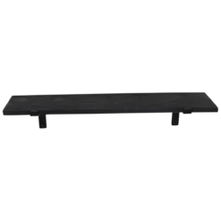 Wandplank Factory zwart set van 3 - ACFW67