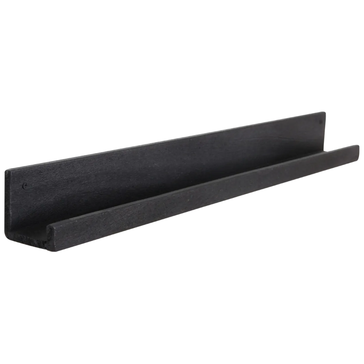 Wandplank Factory zwart S set van 2 - ACFW68