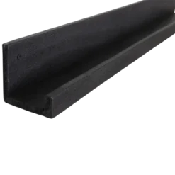 Wandplank Factory zwart S set van 2 - ACFW68