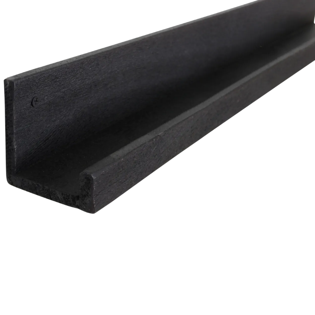 Wandplank Factory zwart S set van 2 - ACFW68
