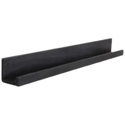 Wandplank Factory zwart S set van 3 - ACFW68