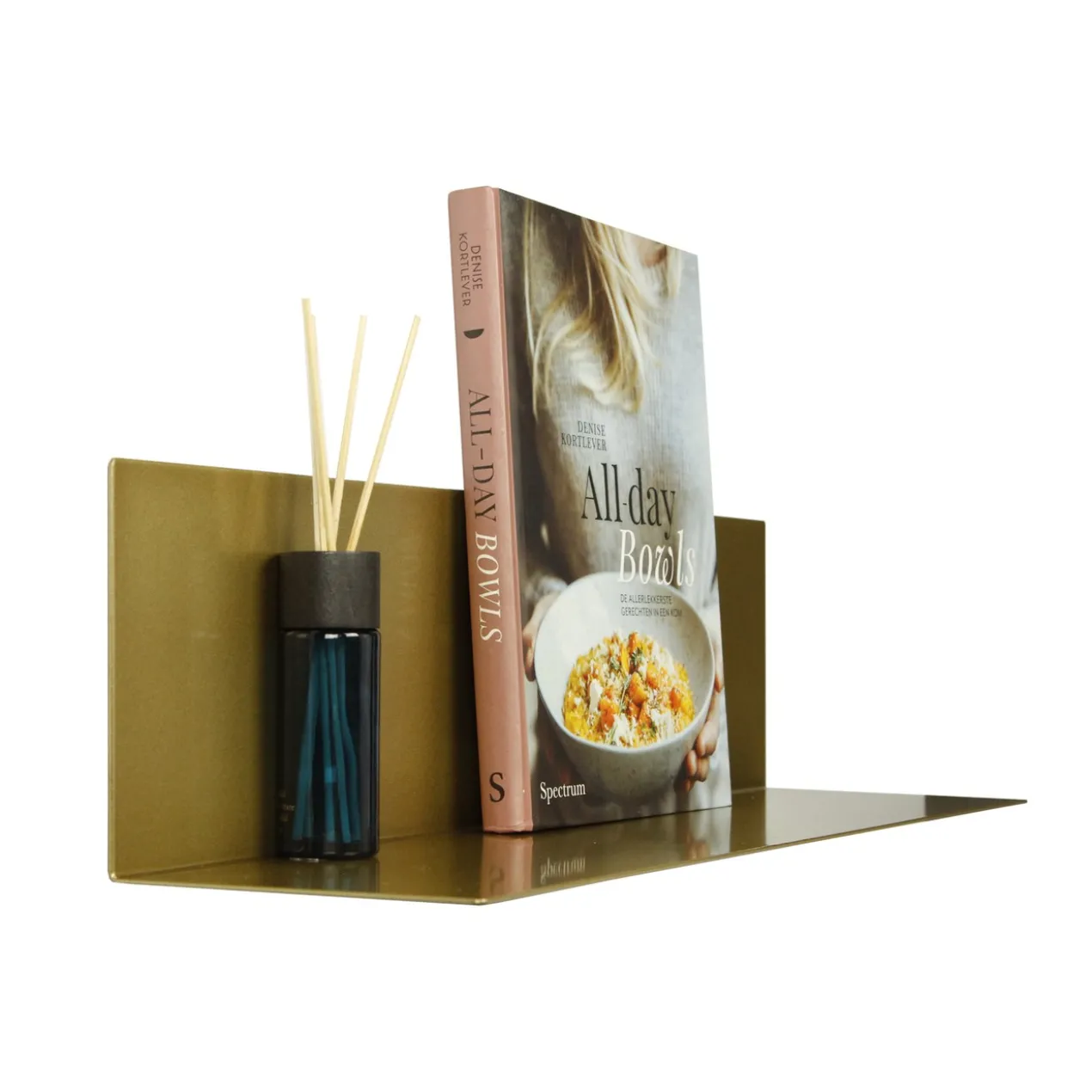 Wandplank magnetisch large goud