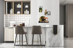 Wandplank magnetisch medium goud