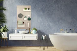 Wandplank magnetisch medium goud