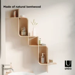 Wandplank Montage Naturel hout