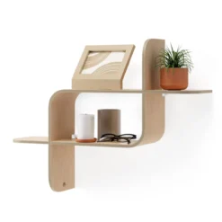 Wandplank Montage Naturel hout