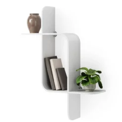 Wandplank Montage wandplank wit hout