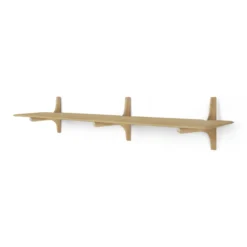 Wandplank PI eiken geolied 168 cm