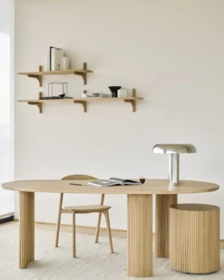 Wandplank PI eiken geolied 168 cm