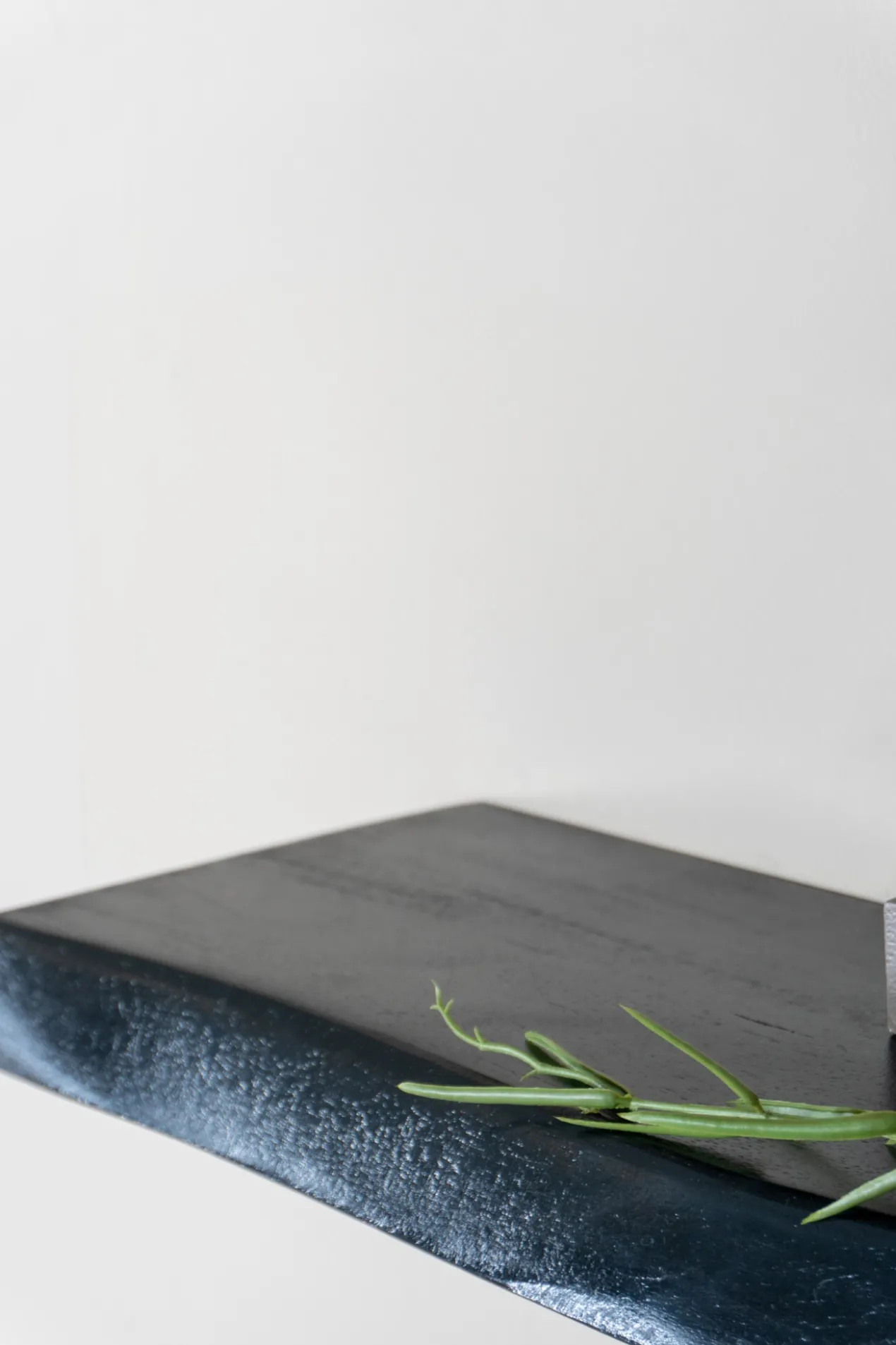 Wandplank Pure mango zwart 40 cm