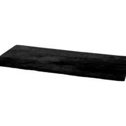 Wandplank Pure zwart mango 60 cm