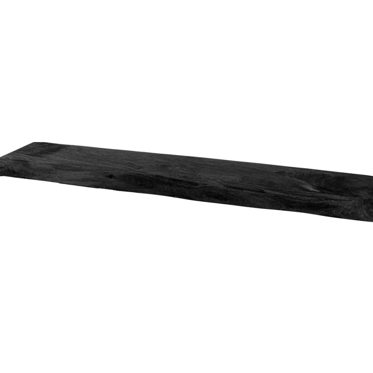 Wandplank Pure Zwart Mangohout 120cm
