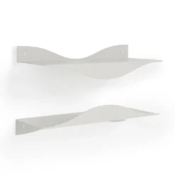 Wandplank Surf zand - set van 2