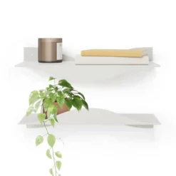 Wandplank Surf zand - set van 2