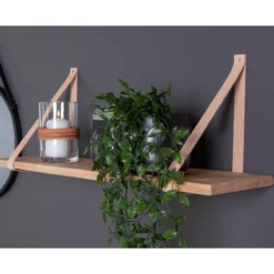 Wandplank Thomas Naturel: B80 x D20