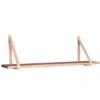Wandplank Thomas Naturel: B120 x D20
