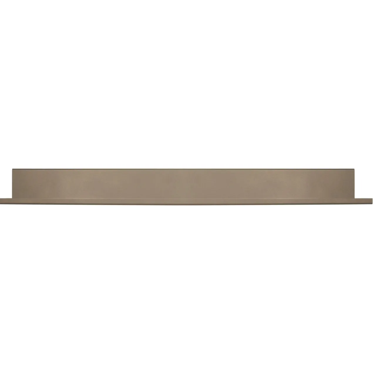 Wandplank 100x15 cm anodic brons