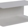Wandplank Yara metaal Wit