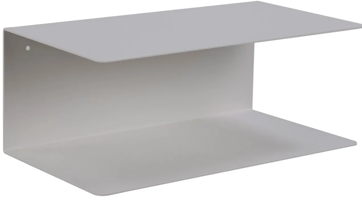 Wandplank Yara metaal Wit