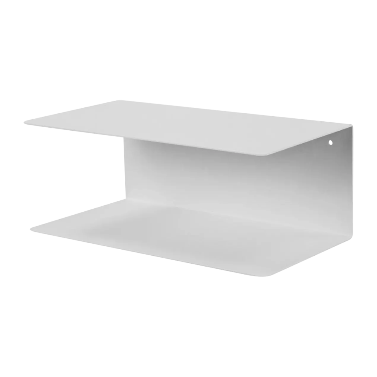 Wandplank Yara metaal Wit