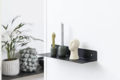 Wandplank Yara metaal - wit Wit