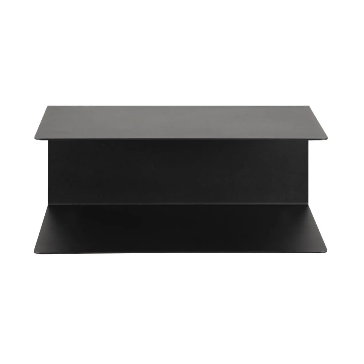 Wandplank Yara metaal Zwart