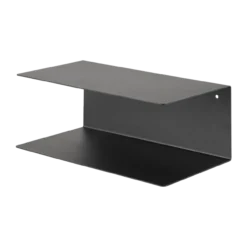 Wandplank Yara metaal Zwart