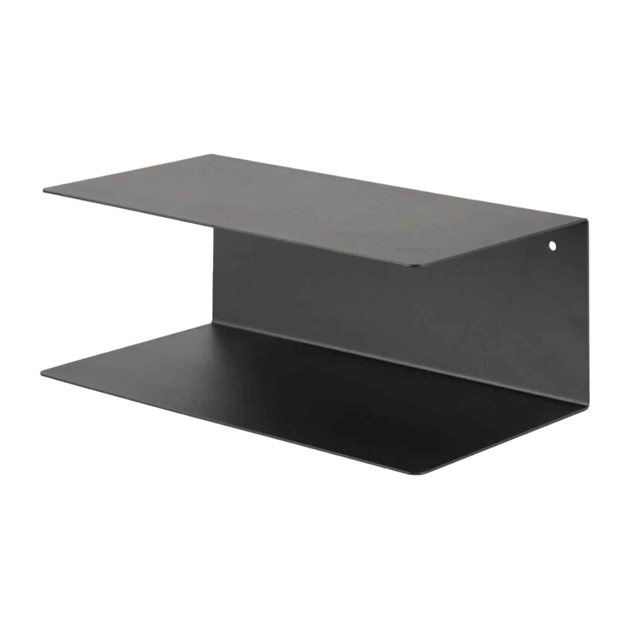 Wandplank Yara metaal Zwart