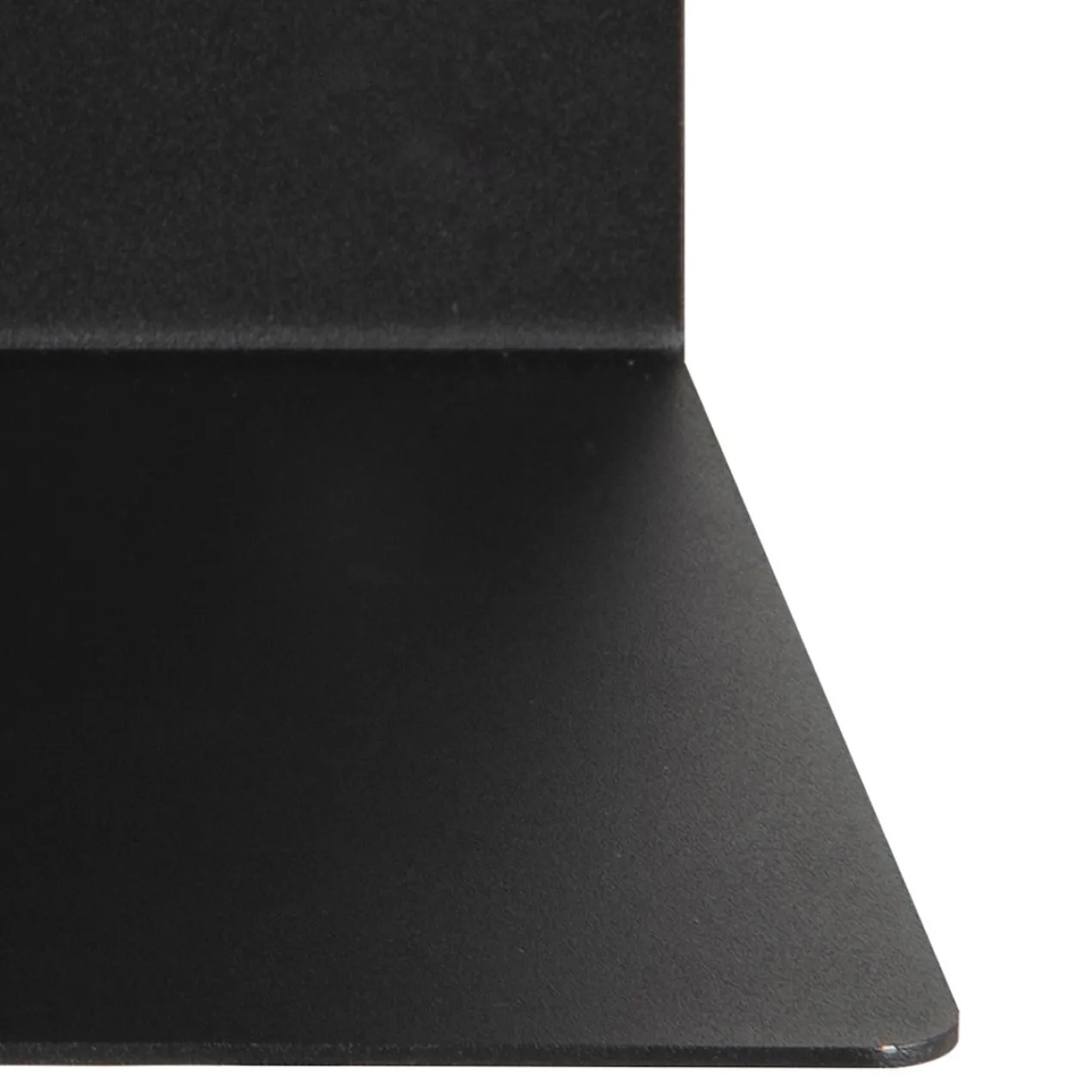 Wandplank Yara metaal Zwart