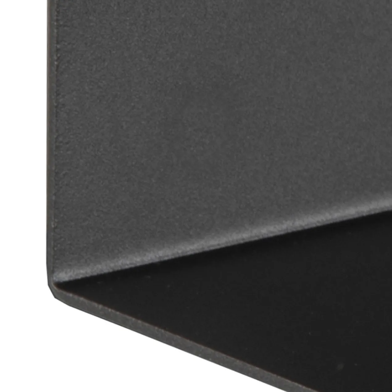 Wandplank Yara metaal Zwart