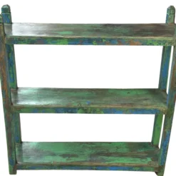 Wandrek groen/blauw uniek