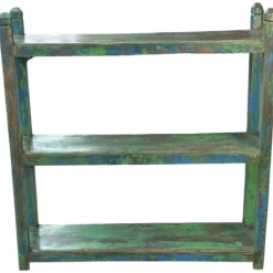 Wandrek groen/blauw uniek