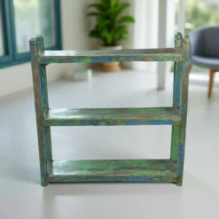 Wandrek groen/blauw uniek