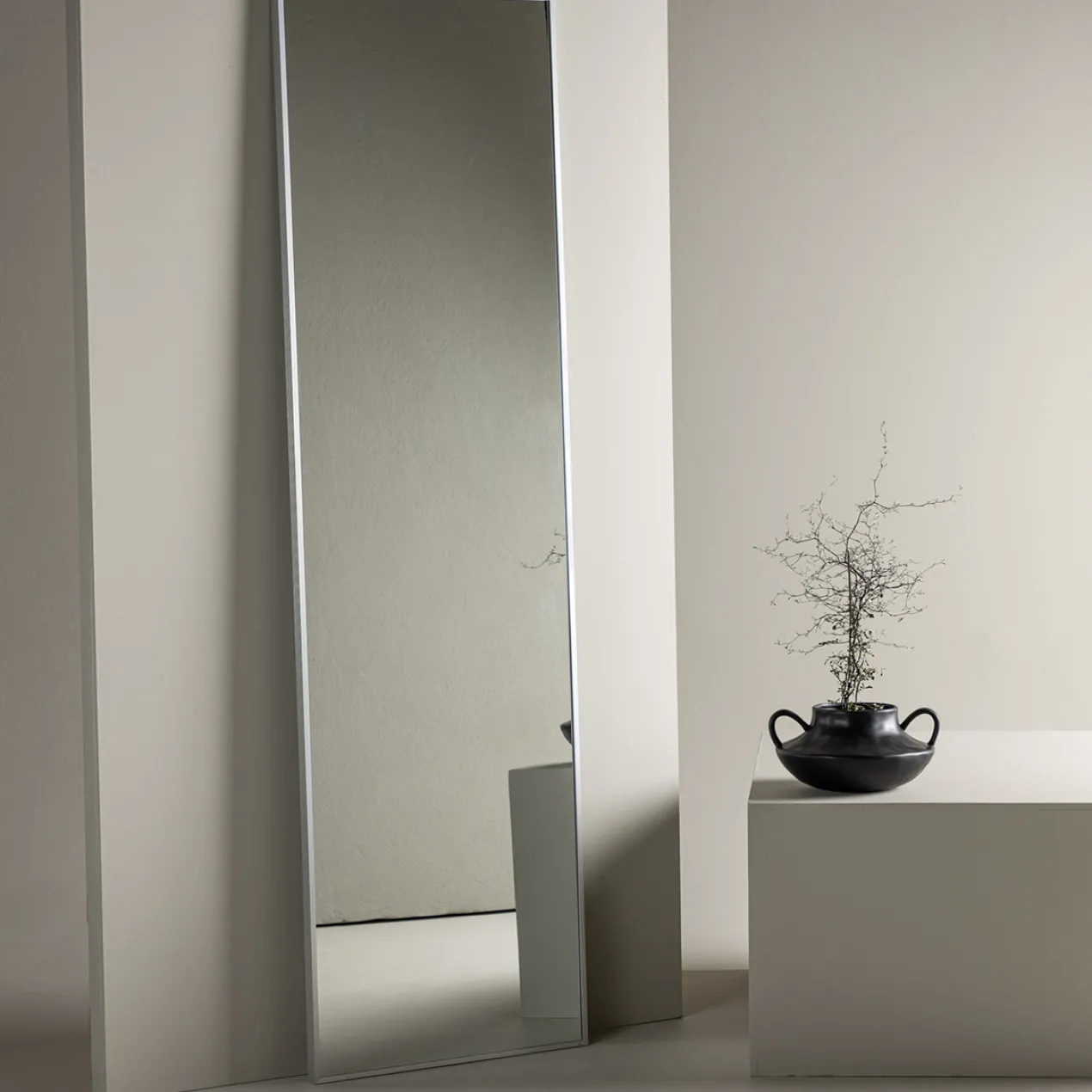Wandspiegel Nox Zilver