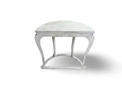 Wandtafel half rond wit uniek