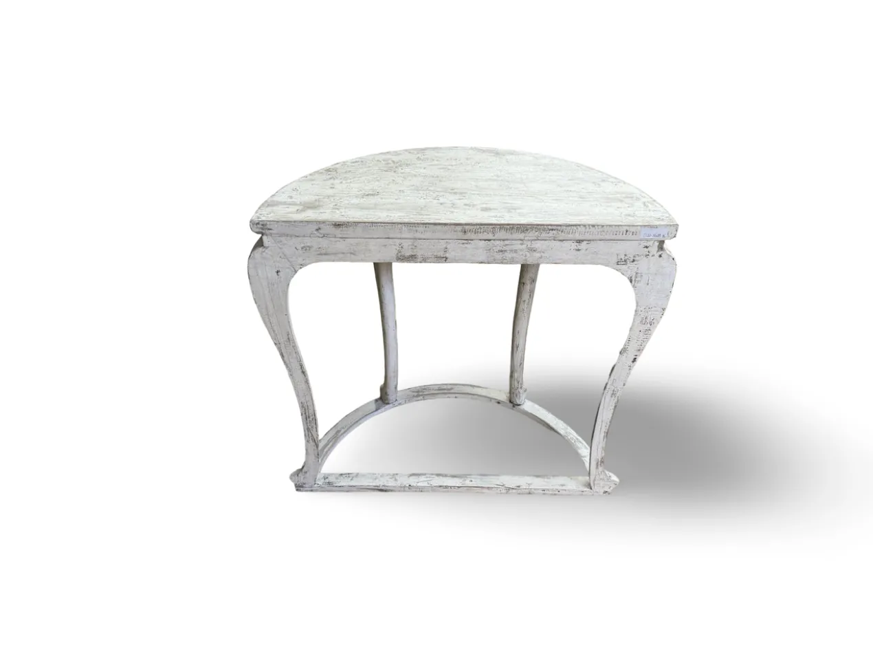 Wandtafel half rond wit uniek