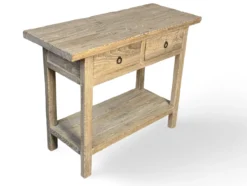 Wandtafel 2 lades 1 plank uniek Wandtafel 2 la 1 plank uniek