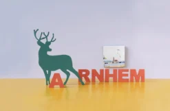 Wandtegel Arnhem aan de Rijn S