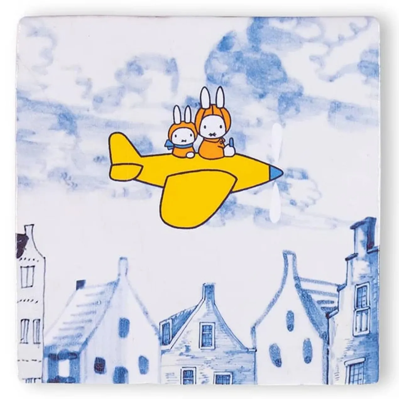 Wandtegel Miffy's jouney S
