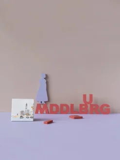 Wandtegel Moois uit Middelburg M