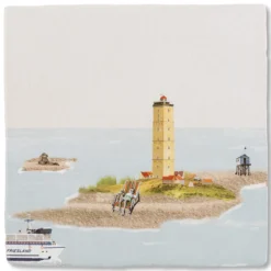 Wandtegel Richting Terschelling S