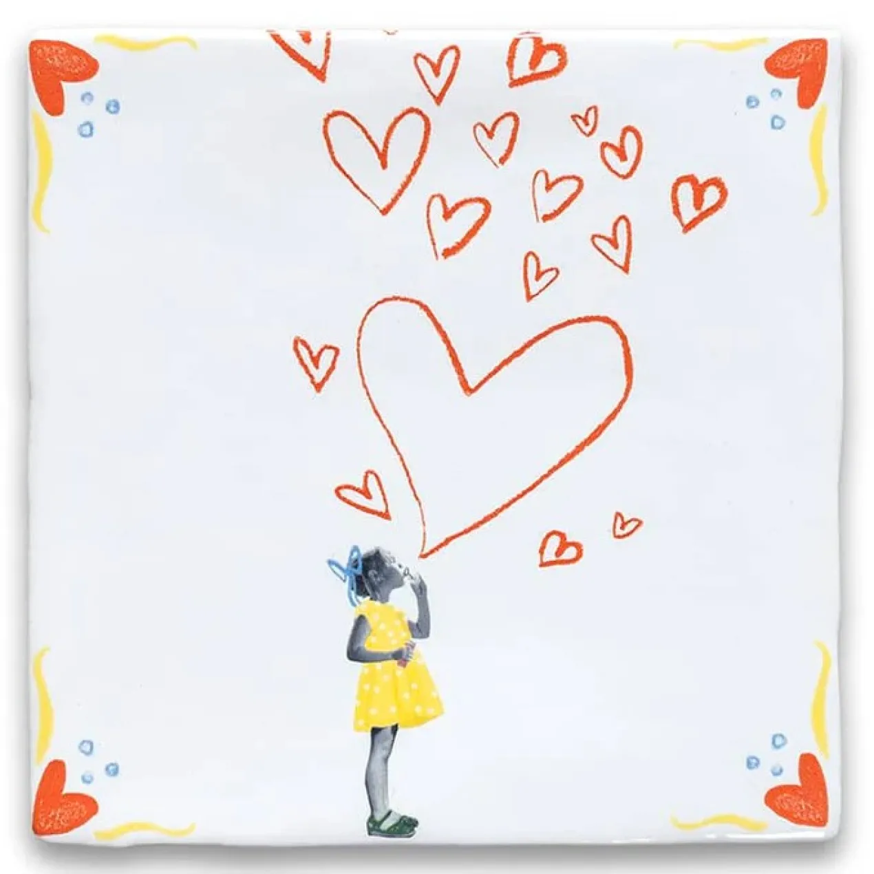 Wandtegel Spread the love M