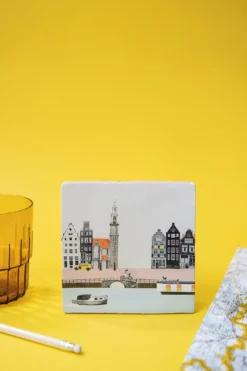 Wandtegel Struinen door Amsterdam S