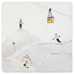 Wandtegel Wintersport M