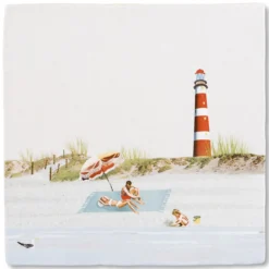 Wandtegel Ziltig zand van Ameland S
