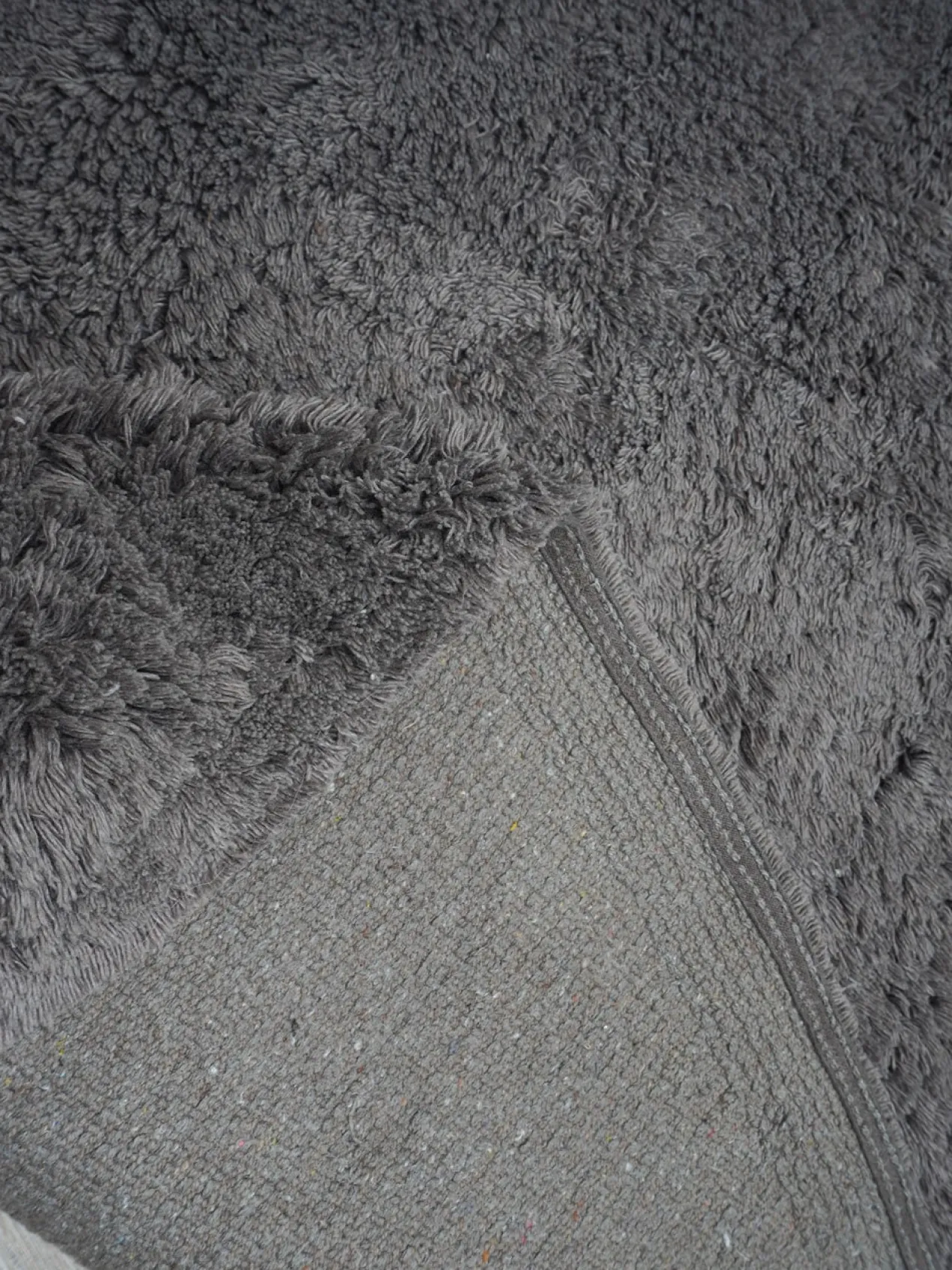 Wasbaar Vloerkleed Beach Grey 160 x 230 cm